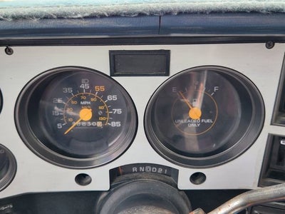 1986 Chevrolet K10 Blazer SILVERADO