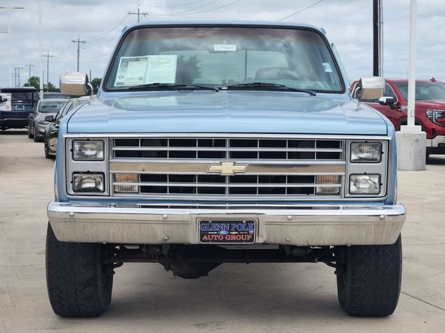 1986 Chevrolet K10 Blazer SILVERADO