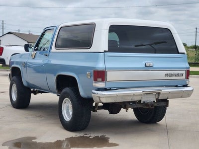 1986 Chevrolet K10 Blazer SILVERADO