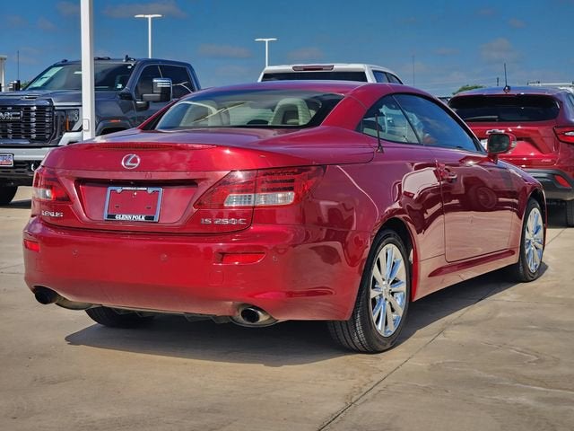 2010 Lexus IS 250C 2DR CONV AT