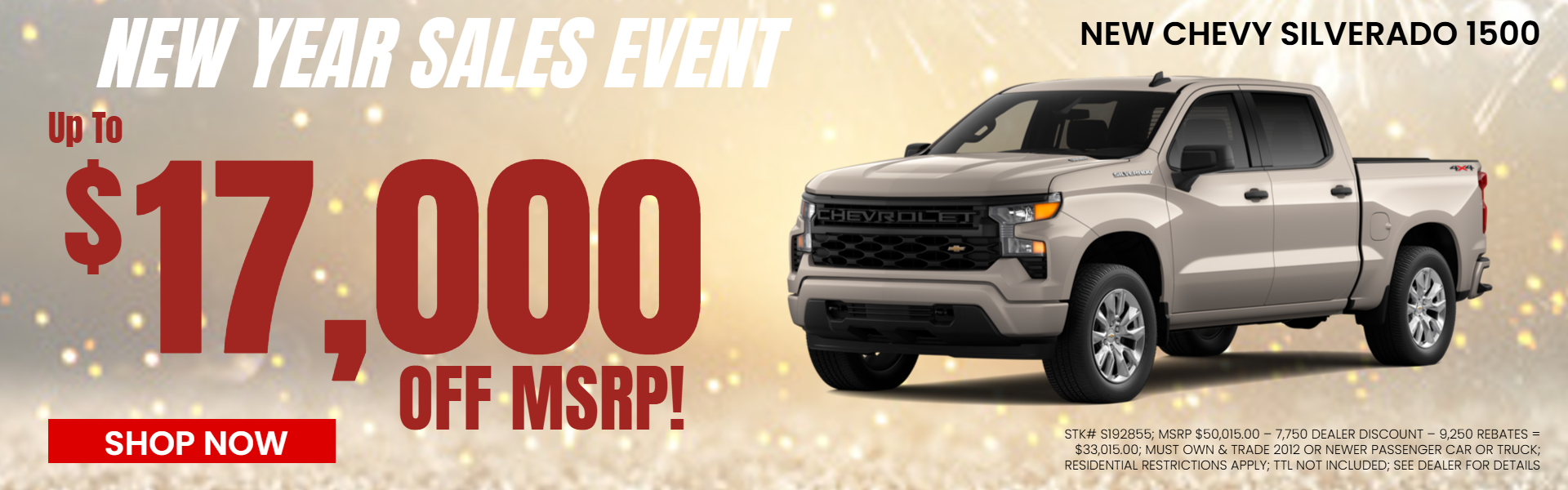 NEW CHEVY SILVERADO 1500